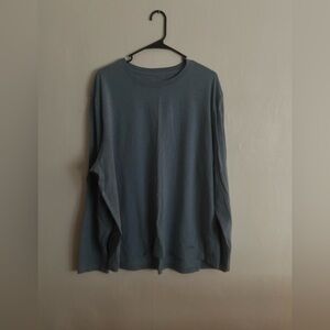 L.L. Bean Men's Slate Long Sleeve Tee